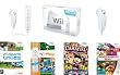 Nintendo Wii Gamers Bundle with Wii Sports, Wii Play, Carnival Games, and Namco Museum
