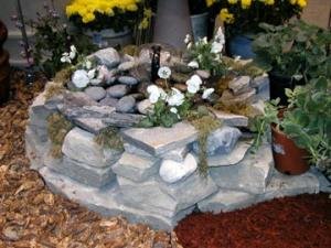 Kitchen: Winged Aquatics 71107 Landscape Fountain Kit 10 x 26 Inch