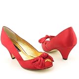 STEVE MADDEN Vykie New Heels Slides Red Womens