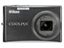 Nikon Coolpix S710 14.5MP Digital Camera with 3.6x Wide Angle Optical Vibration Reduction (VR) Zoom (Graphite Black)