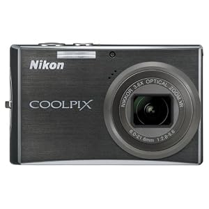Nikon Coolpix S710 14.5MP Digital Camera with 3.6x Wide Angle Optical Vibration Reduction (VR) Zoom (Graphite Black)