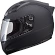 GMAX GM69 Full Face Street Helmet - Flat Black Medium - 72-4871M