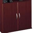 Half-Height Door Kit (2 Doors) In Mahogany Finish By Bush Furniture