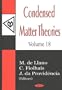 Condensed Matter Theories