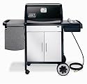 Weber 6811001 Genesis Silver A Natural Gas, Black