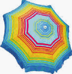 Rio #UB71 - TS 6 &acute; Beach Umbrella - B0001P4PSW