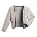Bulwark Flame Resistant 9 oz Twill Cotton Excel FR Long Zip-In and Zip-Out Jacket, Two-Piece Adjustable Cuff, Grey, X-Large