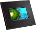 NIX Designer Range - 7 inch Digital Photo Frame with 128mb Internal Memory - Black Leather Look