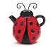Bright Red Ladybug Teapot