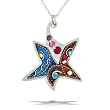 Glittering Star of David Necklace #2301D Glittering Star of David Necklace #2301D