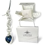 Heart WMP-4831 Montana Mobile Phone Case MP3 Player Charm with Original Swarovski Crystals