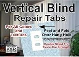 As Seen On TV Vertical Blind Repair Tabs 10 Pack