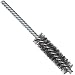 Weiler 0.0104" Wire Size, 3/4" Diameter, 5-1/2" Length, Steel Bristles, Double Stem Double Spiral Power Tube Brush