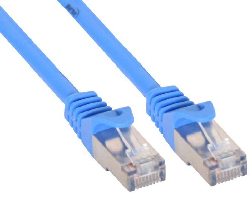 Intos Patchkabel Patchkabel Kat5e S-FTP blau 10.0 m Preisvergleich