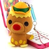 NHK懐かしのキャラシリーズ◆ぬいぐるみ液晶クリーナー携帯ストラップ(ゴン太くん)