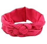 Tonsee ベビー ガールズ ヘッドバンド かわいい ストレッチ クロス ヘアバンド 髪飾り