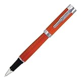 Conklin Herringbone Rollerball Pen, Sun Rise Orange (CK71107)