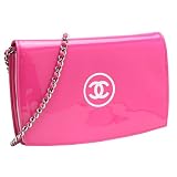 (シャネル)CHANEL メイクパレットチェーンウォレット ミニショルダーバッグ ピンク エナメル A47712 クラッチバッグ [並行輸入品] CHANEL ミニバッグ