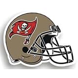 Tampa Bay Buccaneers 12 Inch Helmet Car Magnet