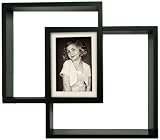 Gallery Solutions Black Intersection Shadowbox Frame