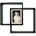 Gallery Solutions Black Intersection Shadowbox Frame