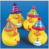 DOZEN (12) BIRTHDAY PARTY Rubber Ducks/DUCKIES