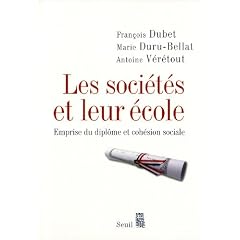 Les soci�t�s et leur �cole : Emprise du dipl�me et coh�sion sociale