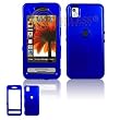 Solid Dark Blue Snap-On Cover Hard Case Cell Phone Protector for Samsung Finesse R810