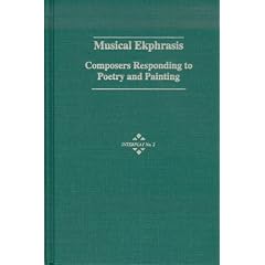 Musical Ekphrasis: Composers Responding to Poetry and Painting