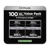 100XL Black High Yield Return Prog Ink Cart Twin-pk Black Black