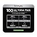 100XL Black High Yield Return Prog Ink Cart Twin-pk Black Black