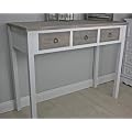Konsole Anrichte Sekret�r wei� Holz braun Landhaus shabby Tisch massiv