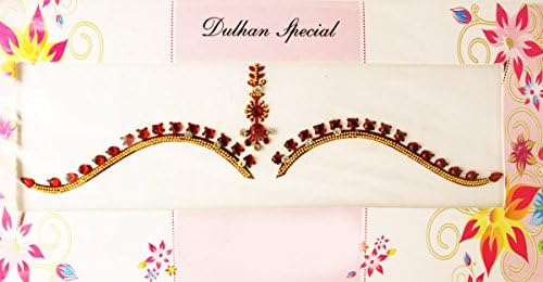 1 LARGE BRIDAL FOREHEAD WEDDING OR MARRIAGE DECORATION BINDI PACK
