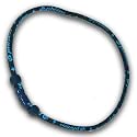 Phiten Navy Blue 18" Titanium Sport Necklace