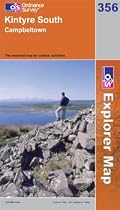 Kintyre South Campeltown OS Explorer Map 356
