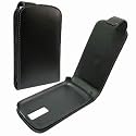 Black Vertical Flip Case for BLACKBERRY 9000 BOLD