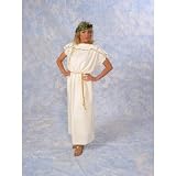Adult Roman Goddess Costume, Ladies Standard (Up to Dress size 12)