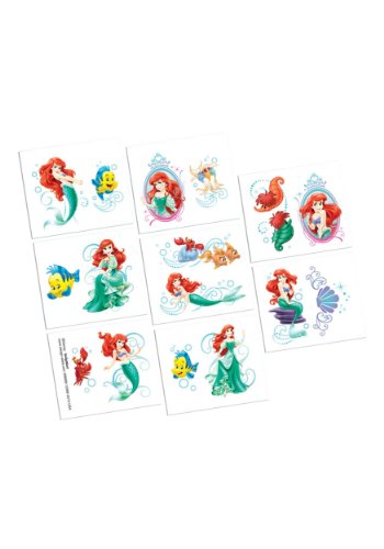The Little Mermaid Tattoos 16ct