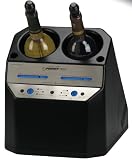 Chambrer 2 bottle, dual zone wine bar with wireless sensors WC202-7
