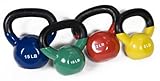 j/fit 8-15lb Vinyl Kettlebell Set