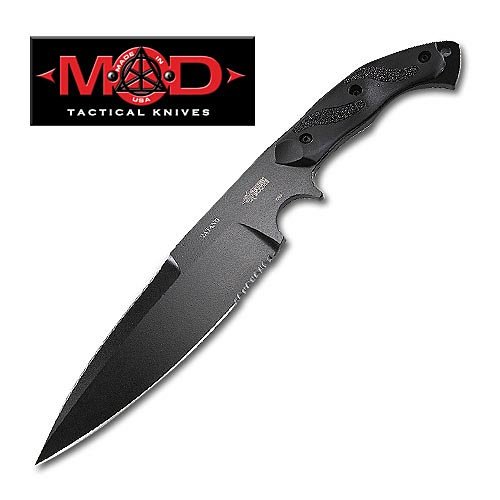 Mod Fixed Blade Knife Serrated Tatang