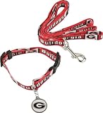 Georgia Bulldogs Dog Collar & Leash Set