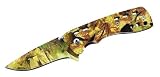 Easy-Opening Full-Camouflage Knife - Fine-Edge 440 Stainless Steel Blade by JL