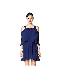 Chiffon  Bateau Neck Off the Shoulder  Dress With a Bow(s)