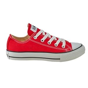 Converse - Youth Chuck Taylor Allstar Ox Shoes (Red, 13.5 D)