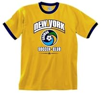 New York Cosmos NASL Logo Ringer Tee