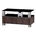 Sonorous MD 9095-B-BLK-WNT 42-inch Mood Walnut TV Rack - Black
