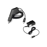2 Piece Combo Of HTC Cingular 2125 8125 8525 Home/Wall/Travel + Car Battery Charger