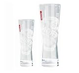 1 Peroni Nastro Azzurro Pint Glass & 1 Peroni Nastro Azzurro Half Pint Glass