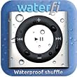 Waterfi Waterproof iPod Shuffle 4th Generation 2GB - Underwater MP3 Player for Swimming & Water Sports! Waterproof Headphones Sold Separately